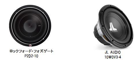 ロックフォード・フォズゲート P2D2-10 JL AUDIO 10W0V3-4