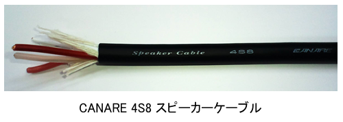 CANARE 4S8 スピーカーケーブル