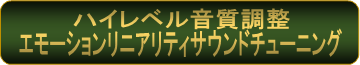 ハイレベル音質調整 エモーションリニアリアルティサウンドチューニング