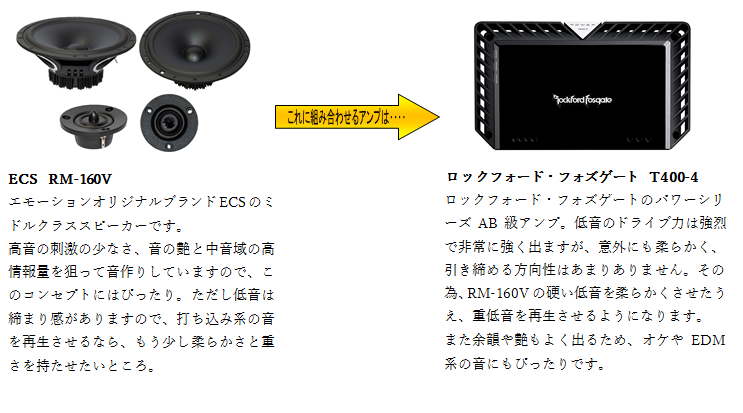 ECS　RM-160V　ロックフォード・フォズゲート　T400-4